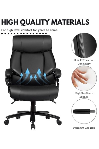 Lethbridge Leather Office Massage Chair