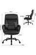 Hudson Leather Office Massage Chair