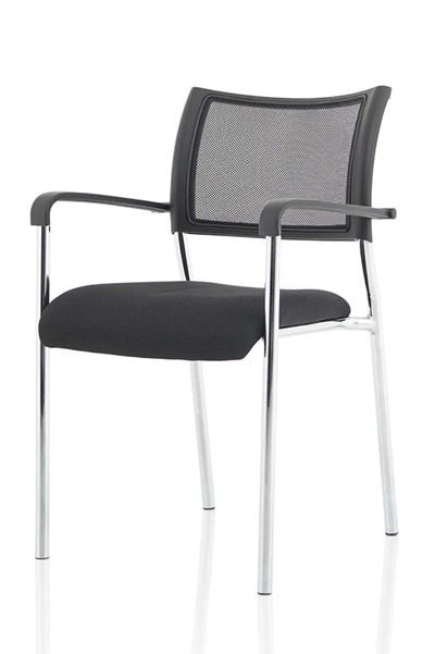 Stackable Chrome Meeting Chair