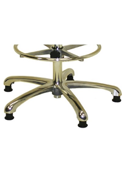 Anatomic Chrome D Ring Stool