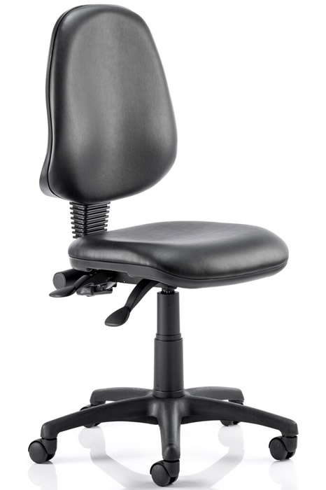 View Affordable Vinyl Operator Chair Black No Arms information