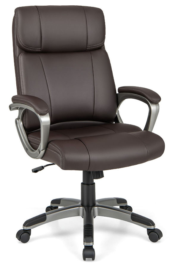 View Berty Heavy Duty Ergonomic Home Office Chair Weight Tested to 160kg Deeply Padded Seat Back And Arms information