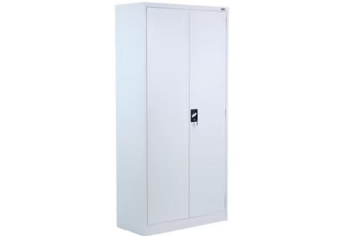 View Metal Locking 2 Door Cupboard Adjustable Shelves Two Meter information