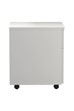 Kestral White 2 Drawer Mobile Pedestal