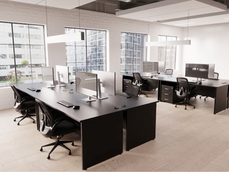 Optima Black Office Furniture Range