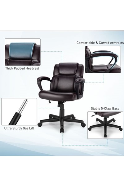 Admiral Leather Office Chair