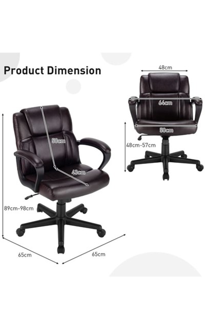 Admiral Leather Office Chair