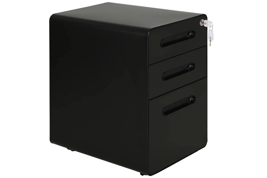 Bletchley Steel 3 Drawer Mobile Pedestal
