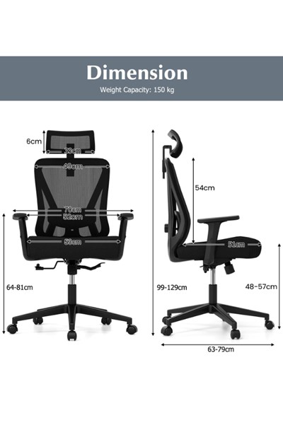 Henrick Mesh Office Chair