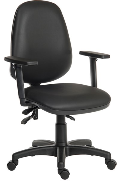 Vinyl Operator Chair