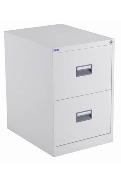 Mod White Steel Filing Cabinets