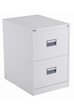 Mod White Steel Filing Cabinets