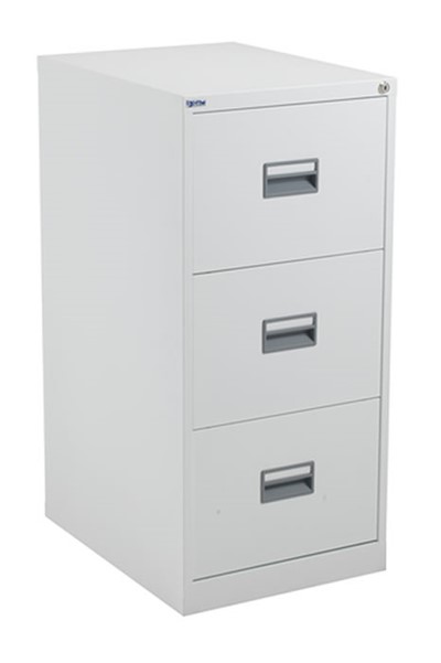 Mod White Steel Filing Cabinets