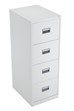 Mod White Steel Filing Cabinets