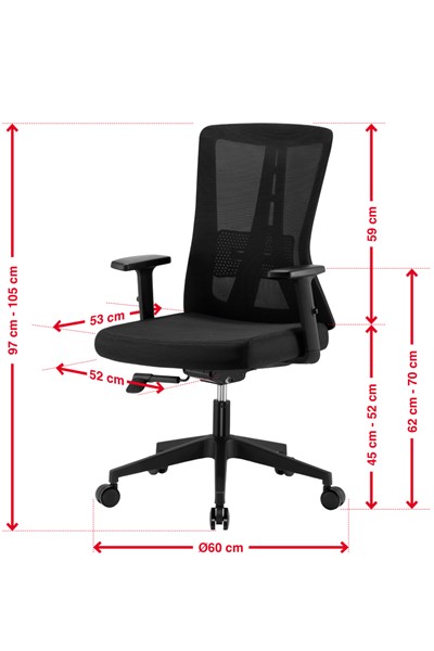 Oxford Mesh Office Chair