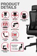 Oxford Ergonomic Mesh Office Chair