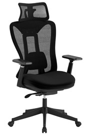 Stratus Black Ergonomic Mesh Office Chair