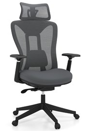 Stratus Grey Ergonomic Mesh Office Chair