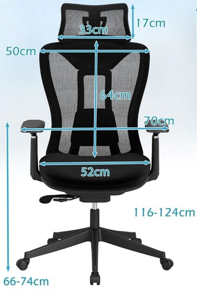 Stratus Ergonomic Mesh Office Chair