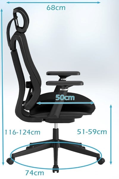 Stratus Ergonomic Mesh Office Chair