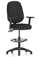 Upholstered Draughtsman Chair