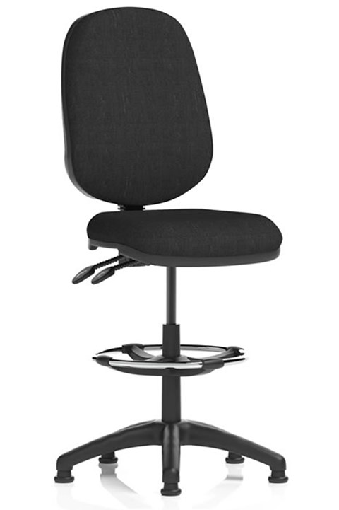 Upholstered Draughtsman Chair