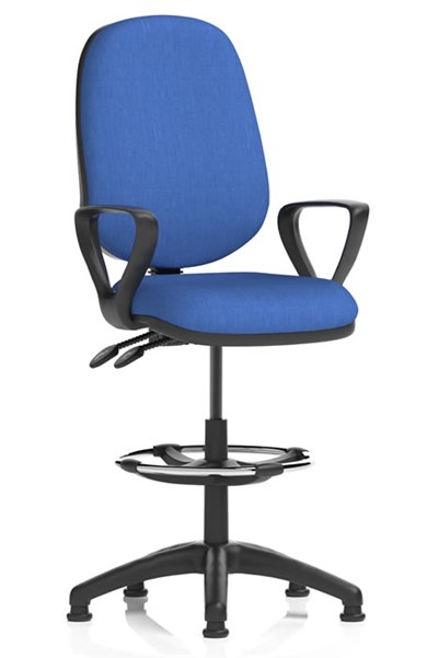 Upholstered Draughtsman Chair