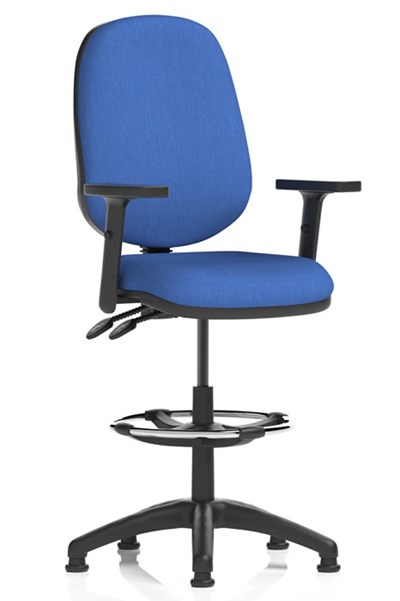 Upholstered Draughtsman Chair