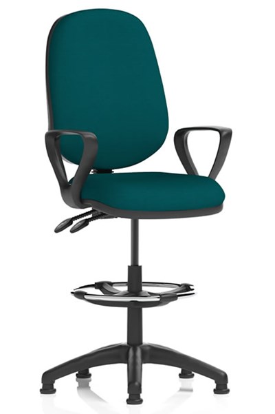 Upholstered Draughtsman Chair