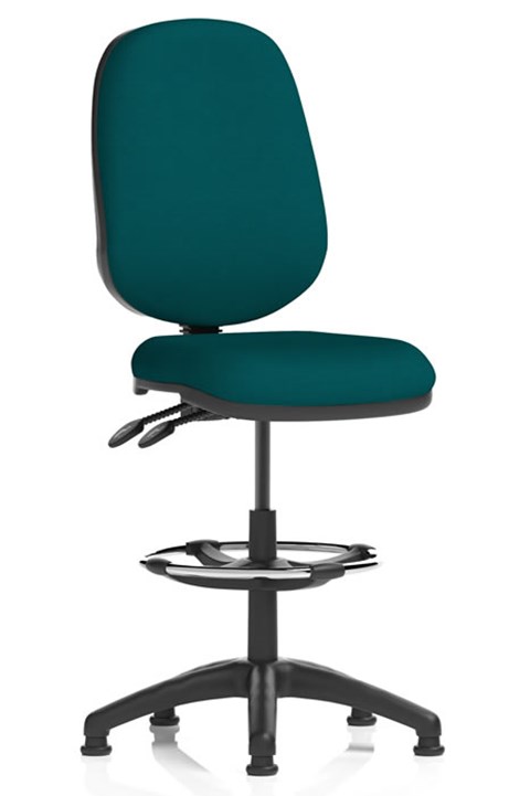 Upholstered Draughtsman Chair