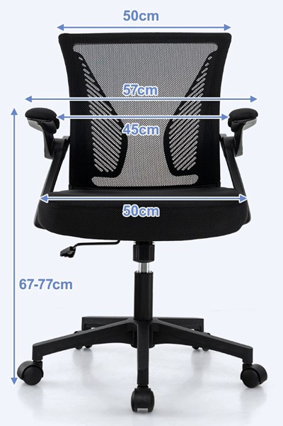 Alberta Folding Arm Mesh Chair