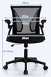 Alberta Folding Arm Mesh Chair