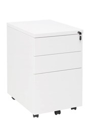 Steel Mobile 3 Drawer Pedestal