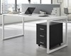 Optima Black Under Desk Pedestal