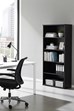 Optima Black 2000 Office Bookcase