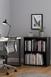 Optima Black 800 Office Bookcase