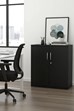 Optima Black Office Cupboard