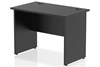 Optima Black Small Panel Desk
