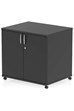 Optima Black Mobile Cupboard