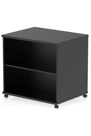 Optima Black Mobile Bookcase