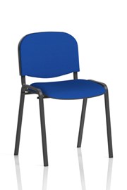 Blue Fabric Stackable Conference Chair