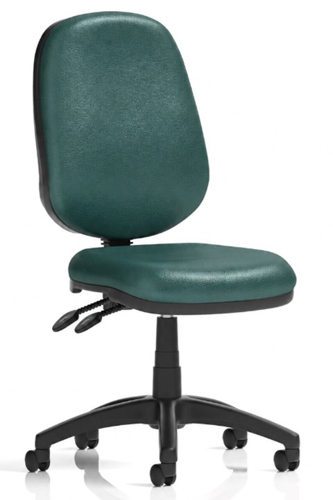 Vinyl Operator Chair