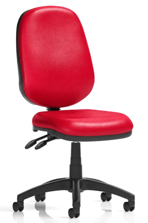 Vinyl Operator Chair