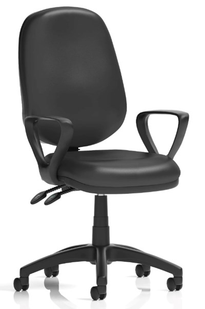 Vinyl Operator Chair