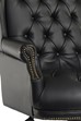 Chairman Noir Leather Office Chair