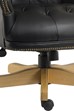 Chairman Noir Leather Office Chair