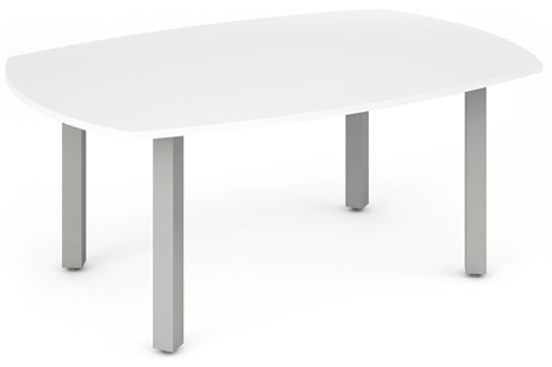 Polar White 1800mm Boardroom Table