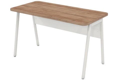 Ascend Birch Rectangular Desk - 1000mm x 600mm