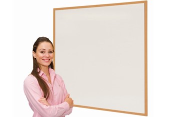 Eco Friendly Wood Framed Writing Board - W900 x H600mm