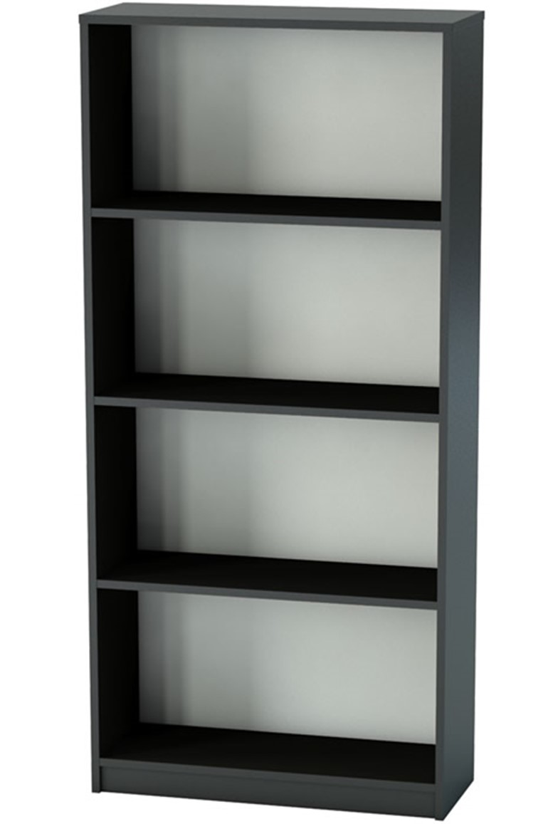 Nene Black Office Bookcase